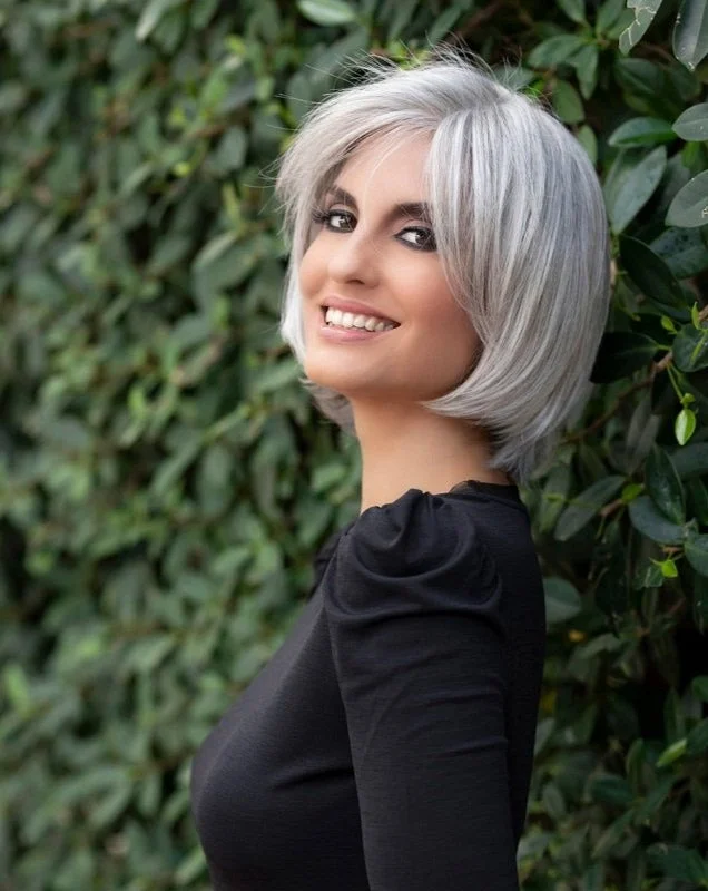 Glueless Human Hair Wigs for Sensitive Skin-Haley Wig by Envy | Synthetic Hair | Average Cap