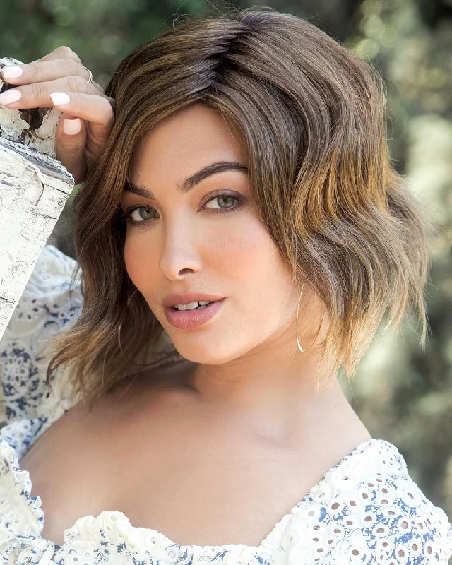 Glueless Human Hair Wigs for Lightweight Wear-Ella (Exclusive) | Lace Front & Monofilament Part Synthetic Wig by Orchid Glueless Human Hair Wigs for Lightweight Wear-Ella (Exclusive) | Lace Front & Monofilament Part Synthetic Wig by Orchid