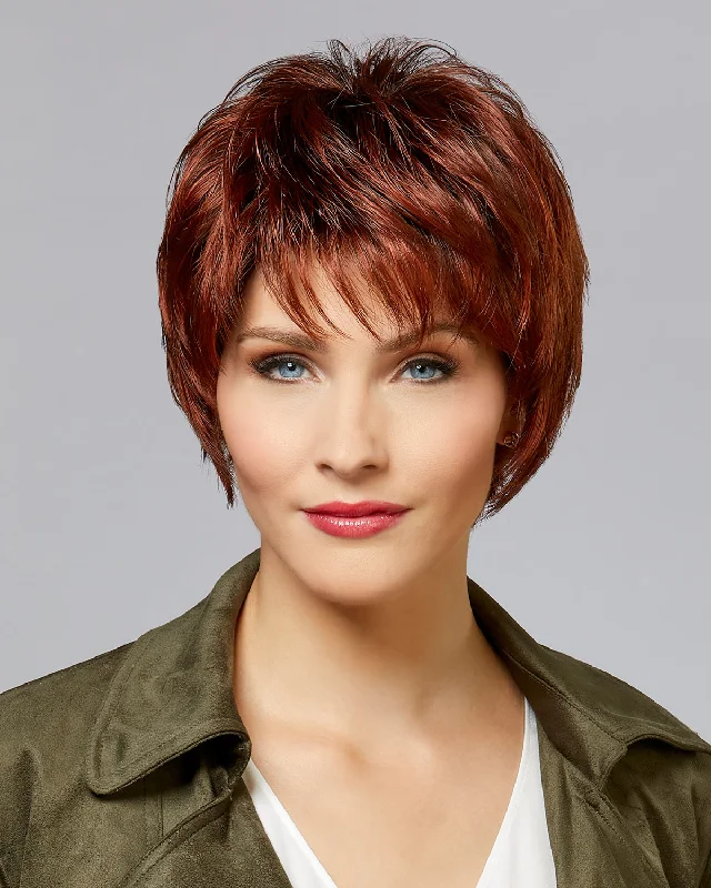Synthetic Wigs with a Natural Hairline-Sabrina Petite | Monofilament Synthetic Wig by Henry Margu Synthetic Wigs with a Natural Hairline-Sabrina Petite | Monofilament Synthetic Wig by Henry Margu