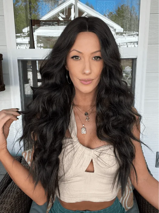 Glueless Human Hair Wigs for All-Day Wear-Thrill Seeker | Synthetic Lace Front Wig (Mono Part)