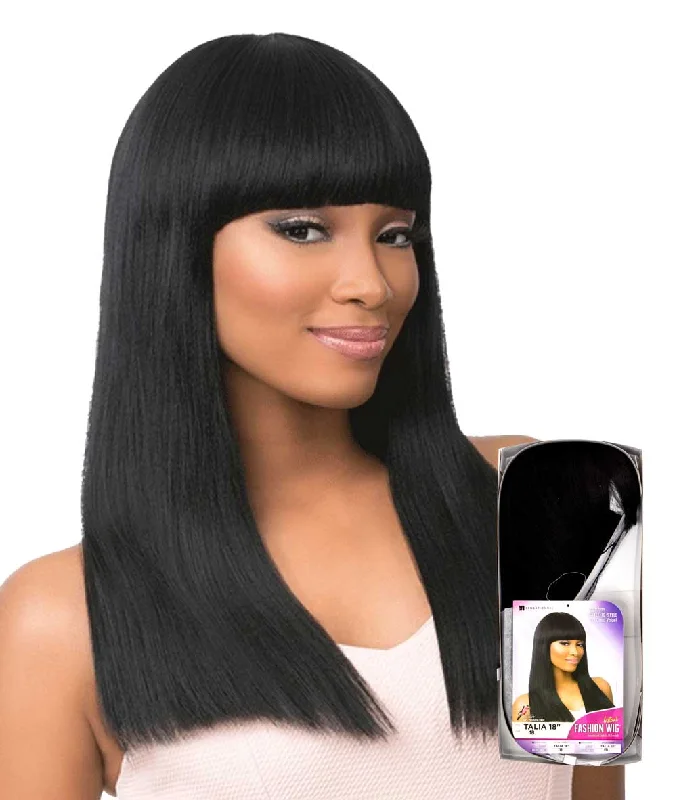 Glueless Human Hair Wigs for Natural Textured Look-Sensationnel Instant Fashion Wig - Talia Glueless Human Hair Wigs for Natural Textured Look-Sensationnel Instant Fashion Wig - Talia