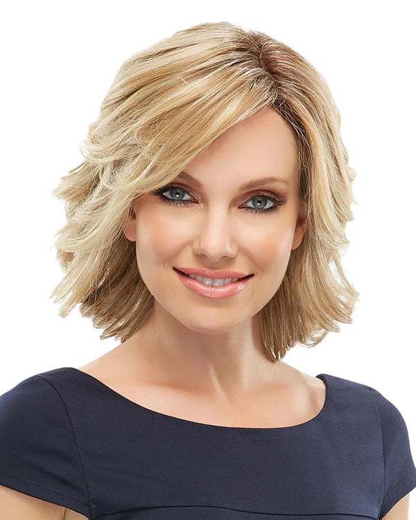 Glueless Human Hair Wigs for a Sleek Finish-Elizabeth | Lace Front & Monofilament Synthetic Wig by Jon Renau