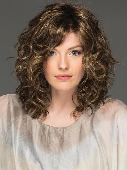 Synthetic Wigs with Hairline Design-Finn | Synthetic Lace Front Wig