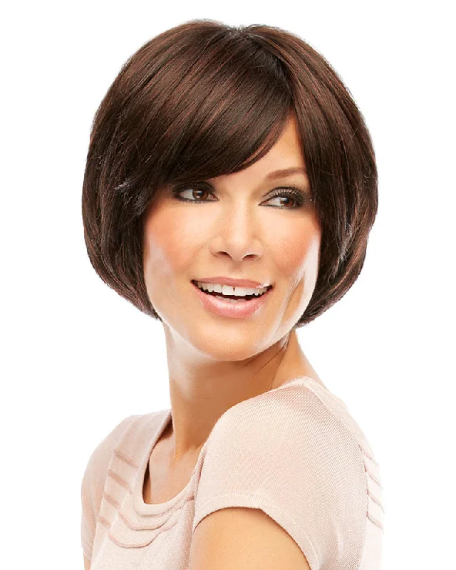 Synthetic Wigs with a Bob Cut-Chloe | Lace Front & Monofilament Synthetic Wig by Jon Renau