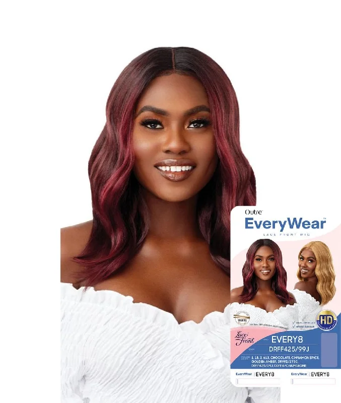 Wear & Go Glueless Wigs for Casual to Elegant Styles-Natural-Looking No Lace Wigs--Outre Everywear Lace Front Wig - Every8 Wear & Go Glueless Wigs for Casual to Elegant Styles-Natural-Looking No Lace Wigs--Outre Everywear Lace Front Wig - Every8