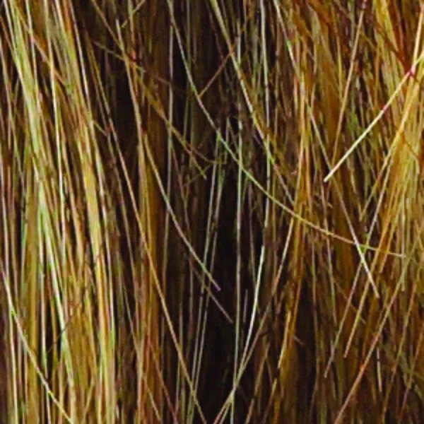 R9F26 | Mocha Foil | Warm, Medium Brown with Gold highlights  around the face
