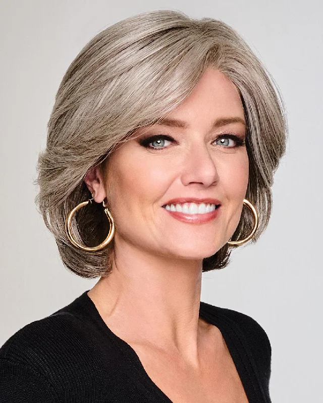 Flash Forward | Lace Front & Monofilament Top Synthetic Wig by Raquel Welchtop-rated no lace wigs, best wigs, high-quality no lace wigs, top-rated glueless wigs