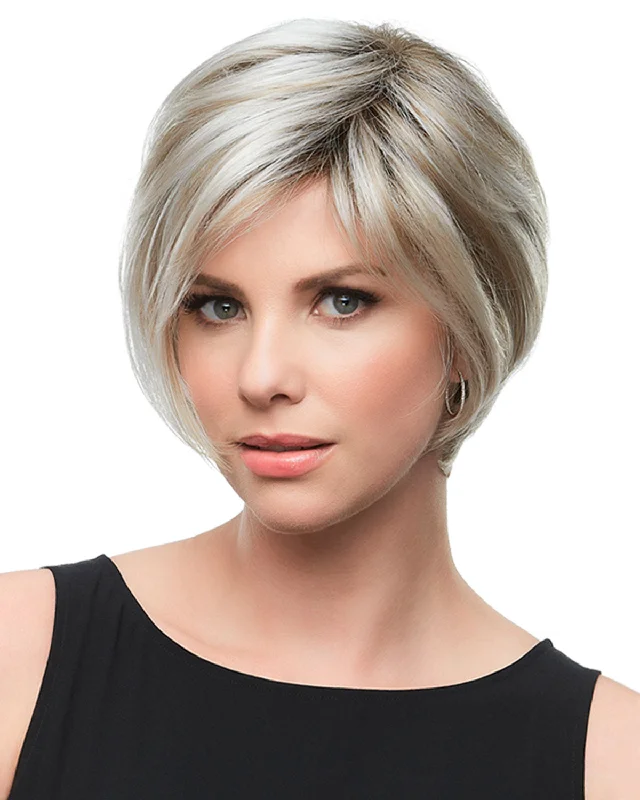 Glueless Human Hair Wigs with a Natural Look and Feel-Gabrielle-Petite | Lace Front & Monofilament Synthetic Wig by Jon Renau