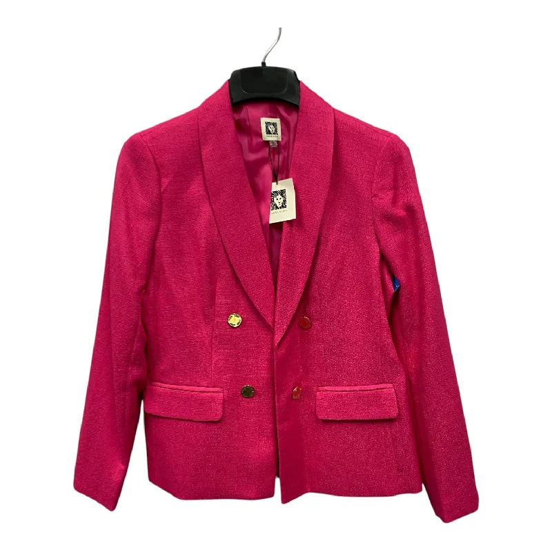 Blazer By Anne Klein In Pink, Size:S