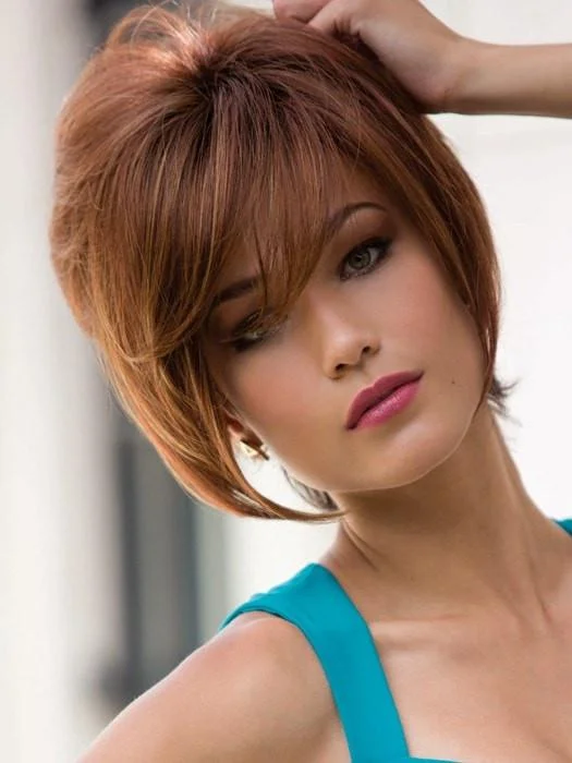 Glueless Human Hair Wigs for Hot Weather-Kate | Synthetic Wig (Basic Cap)