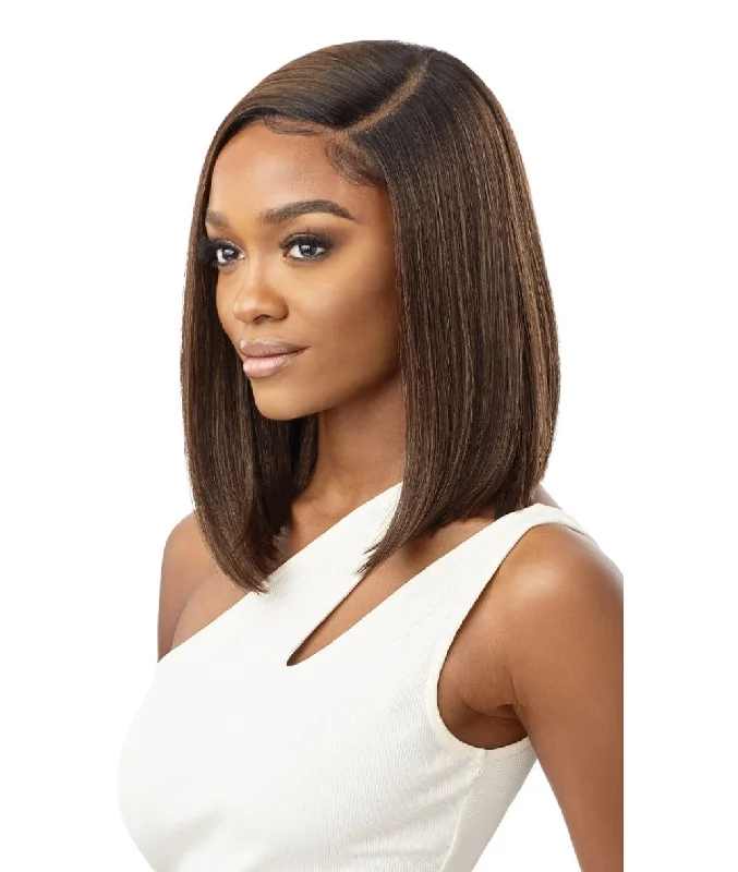 Wear & Go Glueless Wigs with Pre-Installed Bands-Natural-Looking No Lace Wigs--Outre Sleeklay Part Lace Front Wig - Nella Wear & Go Glueless Wigs with Pre-Installed Bands-Natural-Looking No Lace Wigs--Outre Sleeklay Part Lace Front Wig - Nella