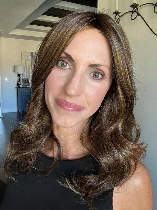 Glueless Human Hair Wigs for Comfortable Everyday Wear-Isabel | Synthetic Lace Front Wig (Hand-Tied)