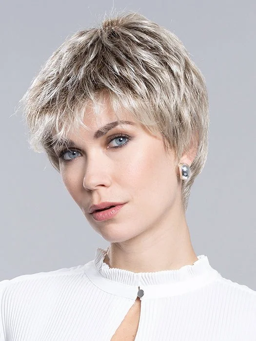 Glueless Human Hair Wigs with Soft and Silky Texture-Ruby | Synthetic Lace Front Wig (Mono Crown) Glueless Human Hair Wigs with Soft and Silky Texture-Ruby | Synthetic Lace Front Wig (Mono Crown)