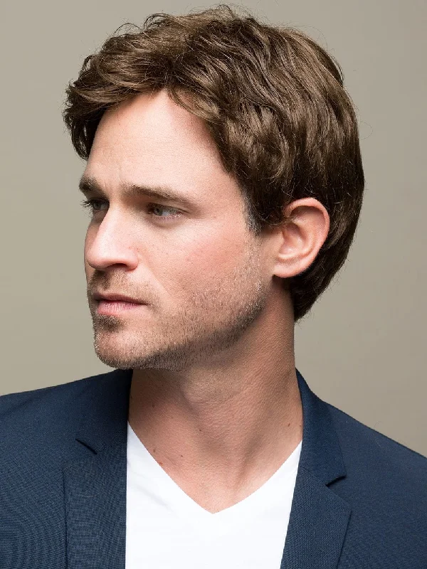 JR | Synthetic Wig (Basic Cap)versatile men's wigs, all-purpose wigs for men, everyday men's wigs, stylish and functional wigs JR | Synthetic Wig (Basic Cap)versatile men's wigs, all-purpose wigs for men, everyday men's wigs, stylish and functional wigs