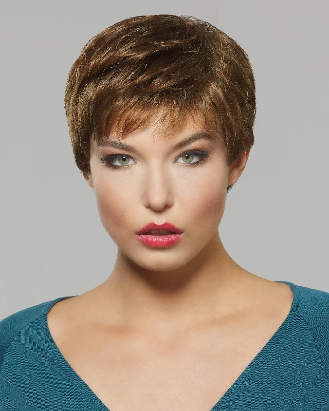 Synthetic Wigs for Work-Amber | Synthetic Wig by Henry Margu
