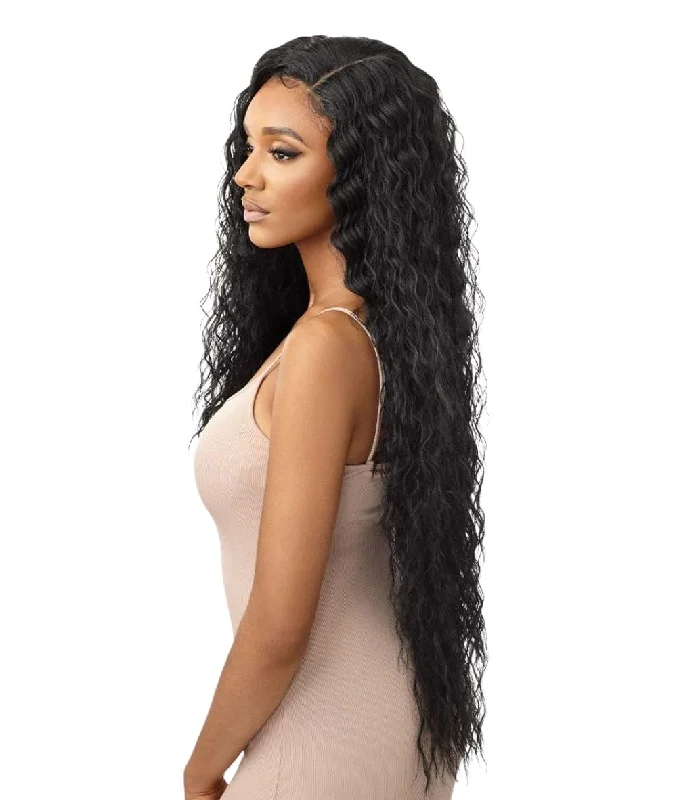 Easy Wear & Go Glueless Wigs-Natural-Looking No Lace Wigs--Outre Lace Front Wig - Lissara Easy Wear & Go Glueless Wigs-Natural-Looking No Lace Wigs--Outre Lace Front Wig - Lissara
