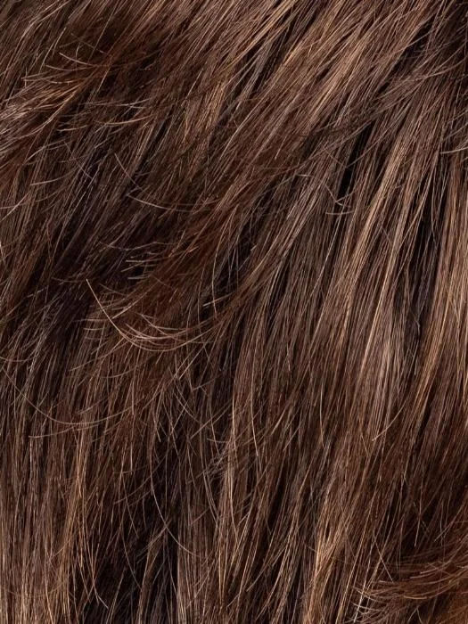 CHOCOLATE ROOTED 6.83 | Medium to Dark Brown base with Light Reddish Brown highlights and Dark Roots