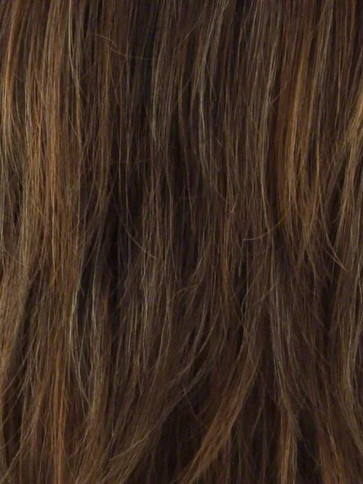 TERRACOTTA H | Rooted Dark Brown with Gold Brown Base and Bright Auburn Highlights