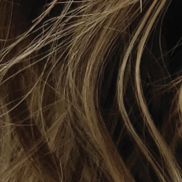 TOFFEE LATTE | 12/20RT8 | Light Chestnut Brown Base with Painted Caramel Blonde Highlights