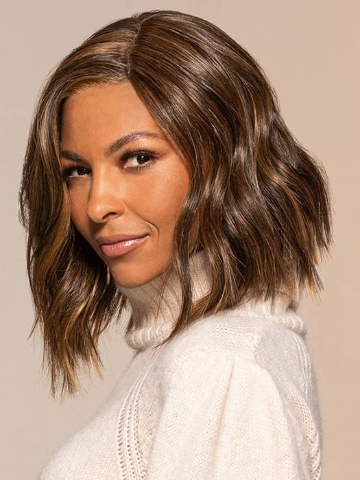 Glueless Human Hair Wigs for Straight and Curly Hair-Skylar | Synthetic Lace Front Wig (Mono Top) Glueless Human Hair Wigs for Straight and Curly Hair-Skylar | Synthetic Lace Front Wig (Mono Top)