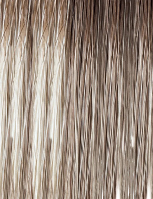MOCHA H | Rooted Dark with Medium Ash Blonde with Platinum Blonde highlight