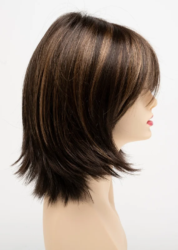 Amaretto & Cream | Sable brown roots with sable brown complimented with honey blonde highlights