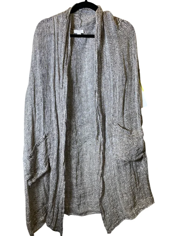 Kimono By Pure Jill In Grey, Size: L