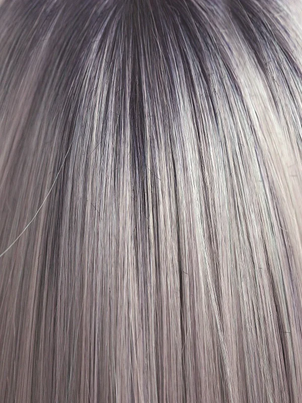 PASTEL-BLUE-R | Pastel Periwinkle with Dark Black/Purple roots
