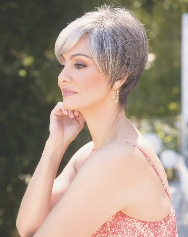 Synthetic Wigs for Quick Transformation-Eva Wig by Noriko | Synthetic Hair | Average Cap