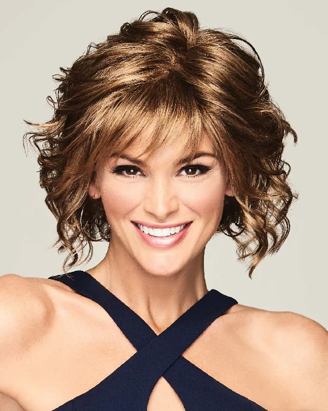 Glueless Human Hair Wigs with Adjustable Straps-Fresh Chic | Lace Front & Monofilament Part Synthetic Wig by Gabor Glueless Human Hair Wigs with Adjustable Straps-Fresh Chic | Lace Front & Monofilament Part Synthetic Wig by Gabor