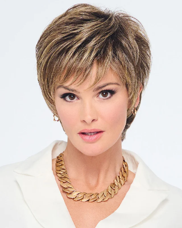 Synthetic Wigs for Summer-Fierce & Focused | Lace Front & Monofilament Top Synthetic Wig by Raquel Welch Synthetic Wigs for Summer-Fierce & Focused | Lace Front & Monofilament Top Synthetic Wig by Raquel Welch