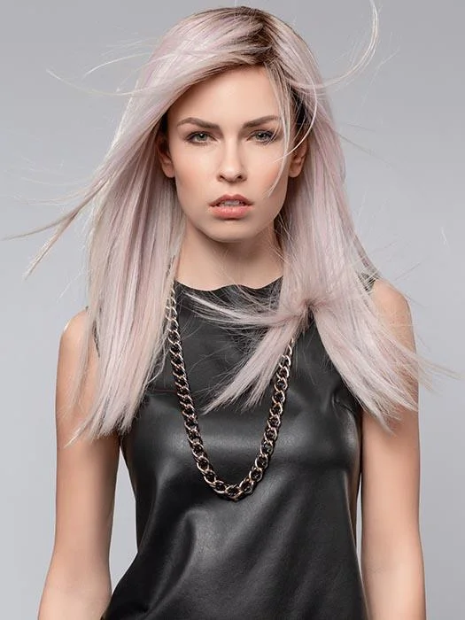 Synthetic Wigs with Soft Curls-Cloud | HF Synthetic Lace Front Wig (Mono Crown)