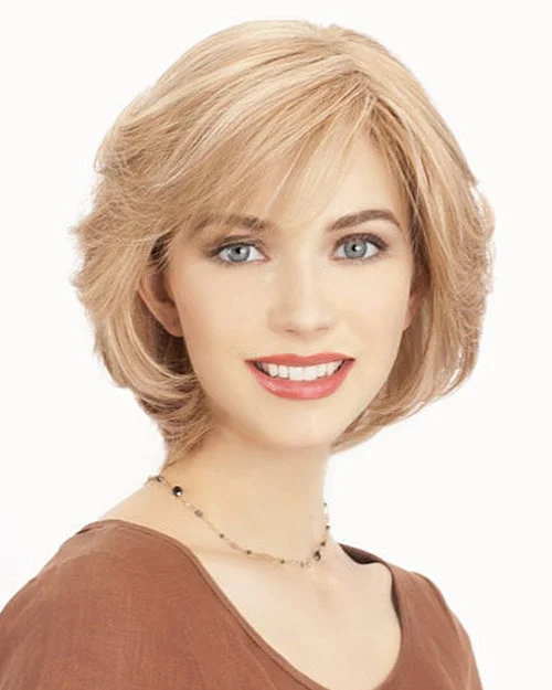 PLF004HM | Lace Front & Monofilament Human Hair Wig by Louis Ferre