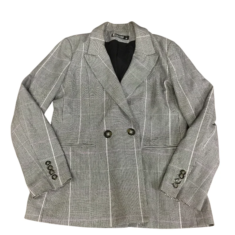 Blazer By New York And Co In Grey, Size: 8