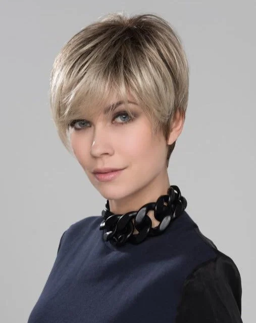 Glueless Human Hair Wigs with Deep Parting-Fenja Wig by Ellen Wille | Synthetic Hair | Petite/Average Cap