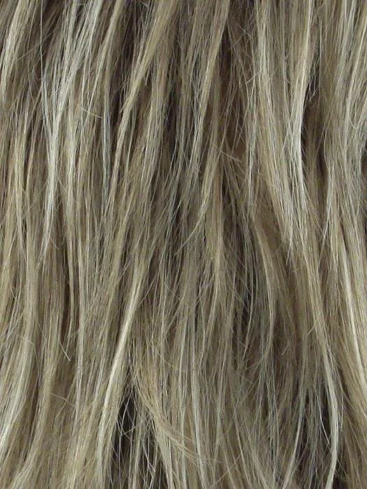 MOCHA H | Rooted Dark Brown with Medium Ash Blonde and Platinum Blonde Highlights