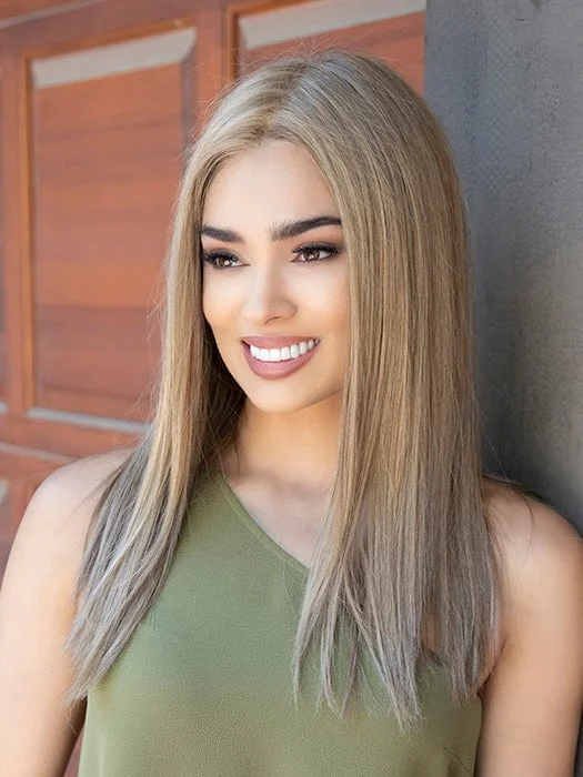 Veronica | Human Hair/ Synthetic Blend Wig (Mono Top)top-rated no lace wigs, best wigs, high-quality no lace wigs, top-rated glueless wigs