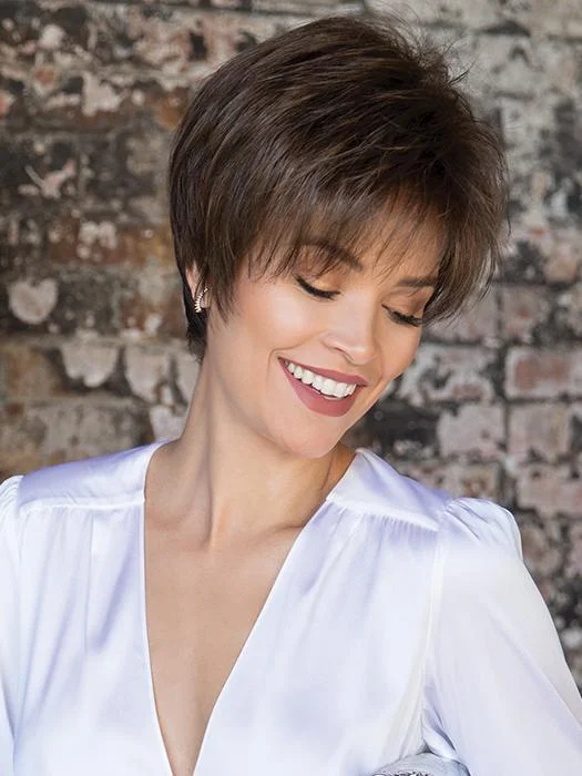 Synthetic Wigs with Ombre Color-Samy | Synthetic Wig (Basic Cap)