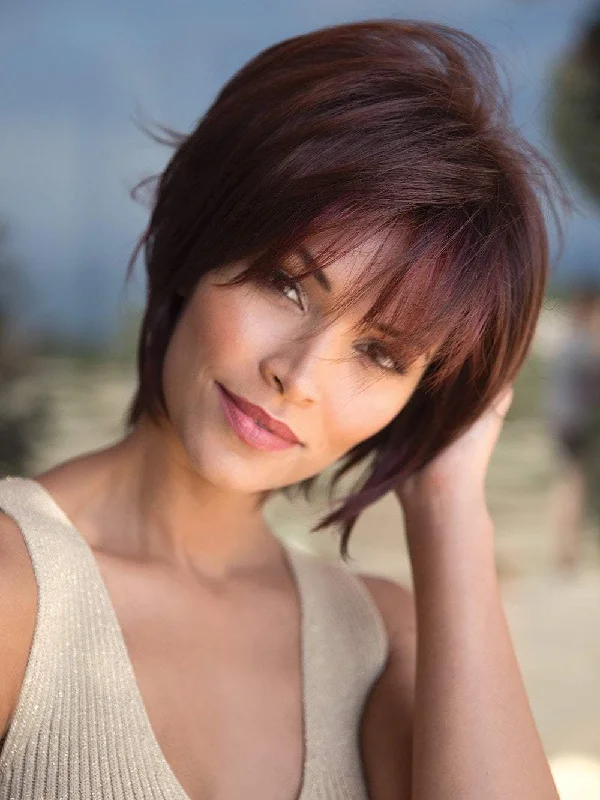 Synthetic Wigs for Vibrant Color Choices-Reese Large | Synthetic Wig (Basic Cap)