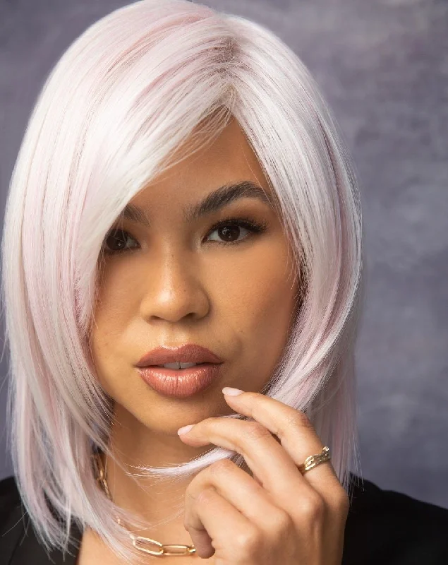 Synthetic Wigs for Women Who Want to Stand Out-Silky Sleek Wig by Rene of Paris | Heat Friendly Synthetic Hair | Average Cap