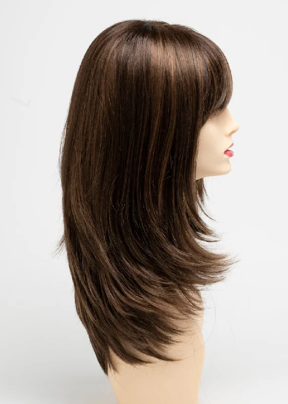 Medium Brown | A stunning chocolate brown with natural low-lights and highlights