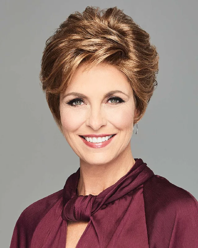 Synthetic Wigs for an Effortlessly Chic Look-Stylish Flair | Lace Front & Monofilament Part Synthetic Wig by Gabor Synthetic Wigs for an Effortlessly Chic Look-Stylish Flair | Lace Front & Monofilament Part Synthetic Wig by Gabor