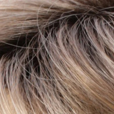 RH12/26RT4 | Light Brown with Chunky Golden Blonde Highlights and Dark Roots