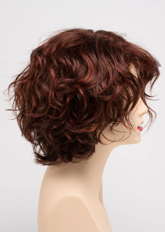 Dark Red | Dark auburn with rich deep red highlights