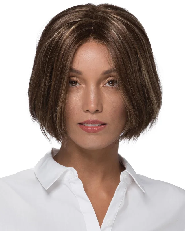 Glueless Human Hair Wigs for a Chic Look-Kennedy | Lace Front & Monofilament Synthetic Wig by Estetica Glueless Human Hair Wigs for a Chic Look-Kennedy | Lace Front & Monofilament Synthetic Wig by Estetica