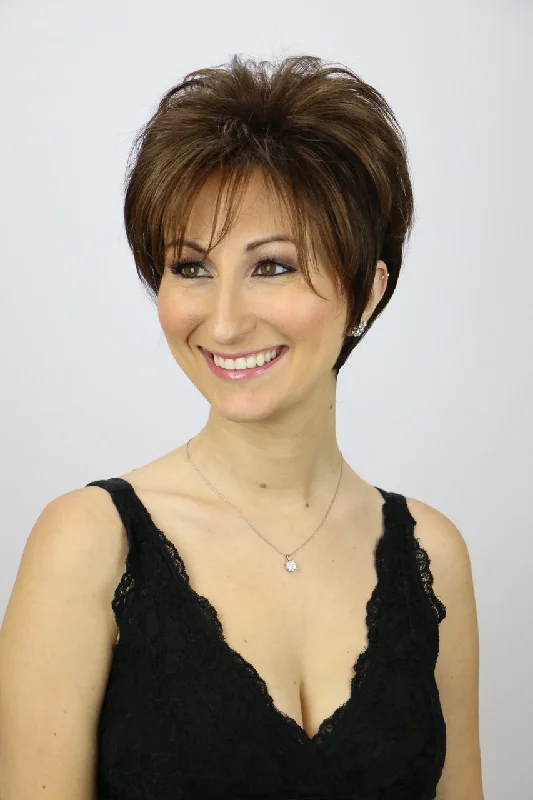 Synthetic Wigs for Trendy Fashion-Selma Wig by Godiva Secret Wigs | Synthetic Hair | Average Cap