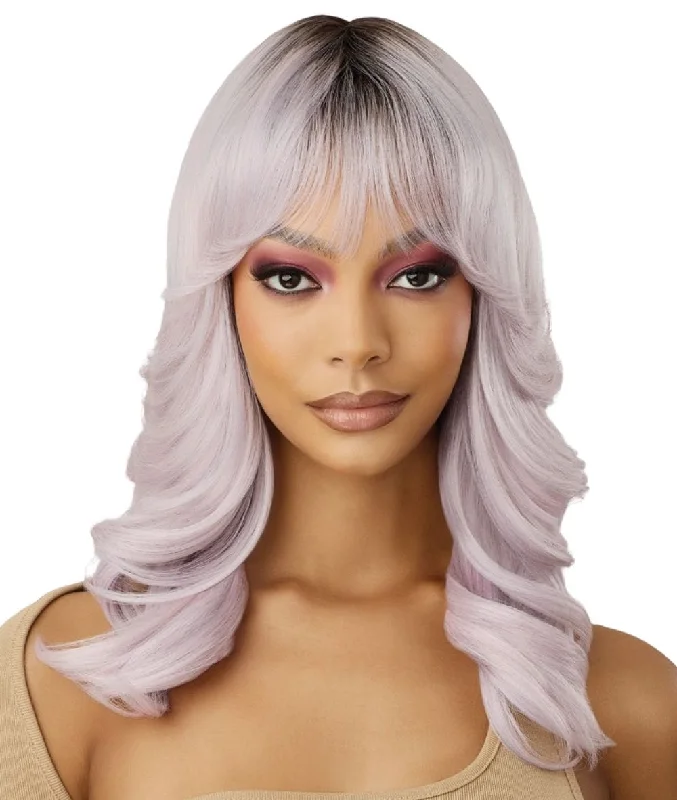 Glueless Human Hair Wigs for Comfortable Everyday Wear-Outre Wig-pop Full Wig- Elin