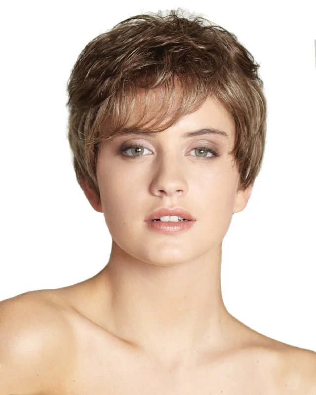 Synthetic Wigs for Quick and Easy Styling-Petite Bay | Monofilament Synthetic Wig by Dream USA