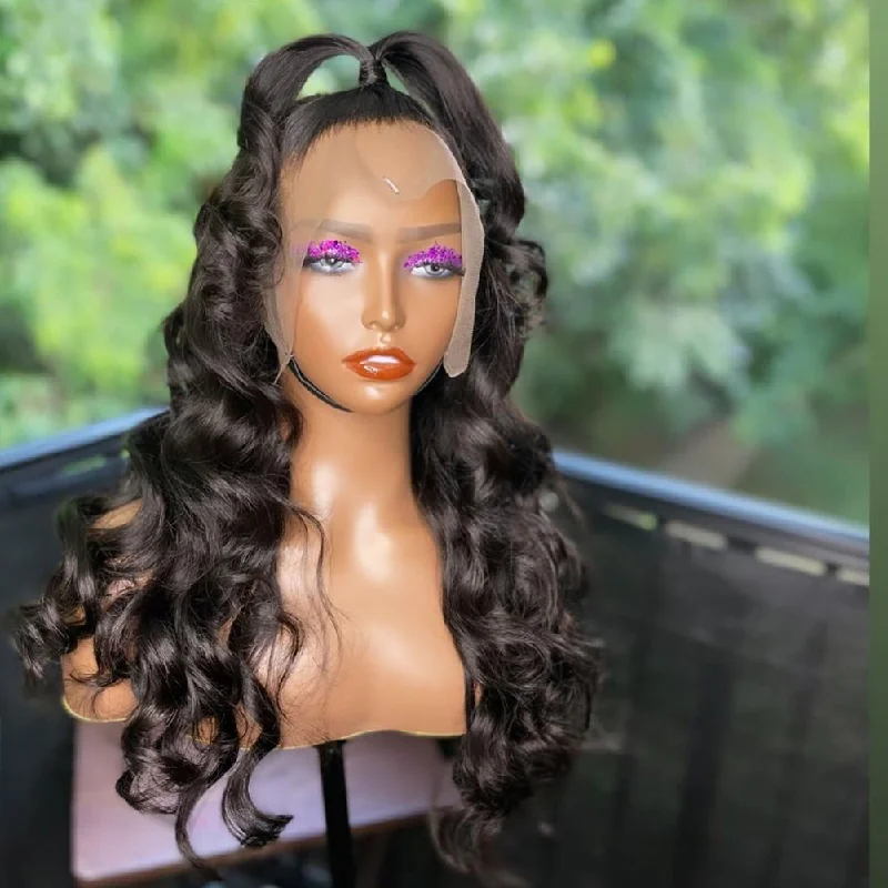Mystic Curls Lanting Lace Front Wigtop-rated no lace wigs, best wigs, high-quality no lace wigs, top-rated glueless wigs