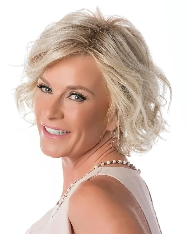 Glueless Human Hair Wigs for Natural Styles-Casually Chic-Plus HF | Synthetic Wig by Toni Brattin Glueless Human Hair Wigs for Natural Styles-Casually Chic-Plus HF | Synthetic Wig by Toni Brattin
